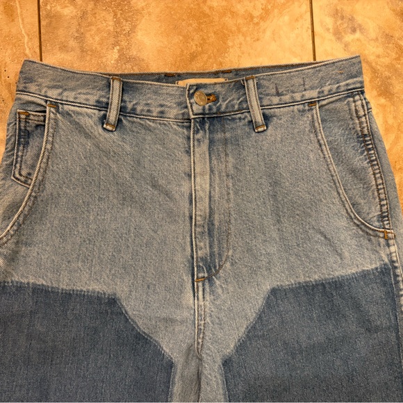 Madewell The Perfect Vintage Two Tone Straight Jeans Women’s 27 - Picture 8 of 16